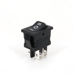5Pcs RLEIL RL3-10 6Pin DPDT ON-OFF-ON 3 Position 15x21mm Mini Rocker Switch 10A/125VAC 6A/250VAC