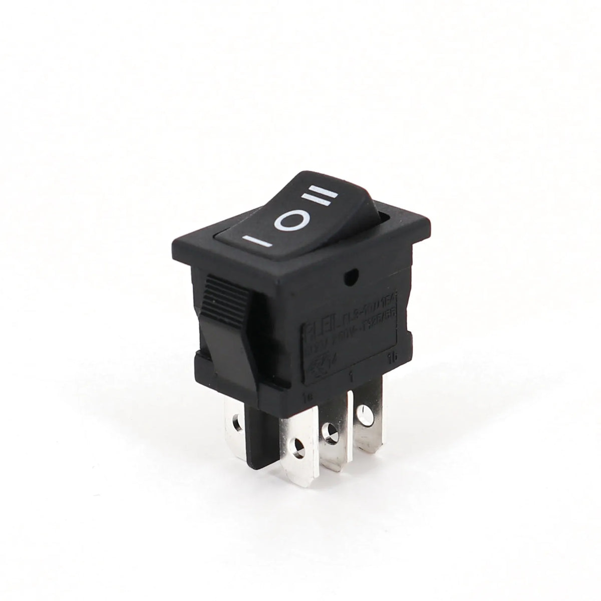 5Pcs RLEIL RL3-10 6Pin DPDT ON-OFF-ON 3 Position 15x21mm Mini Rocker Switch 10A/125VAC 6A/250VAC