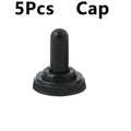 5Pcs Miniature Toggle Switch Single Pole Double Throw ON-OFF-ON /ON-ON 120VAC 6A 1/4 Inch Mounting MTS-102 103