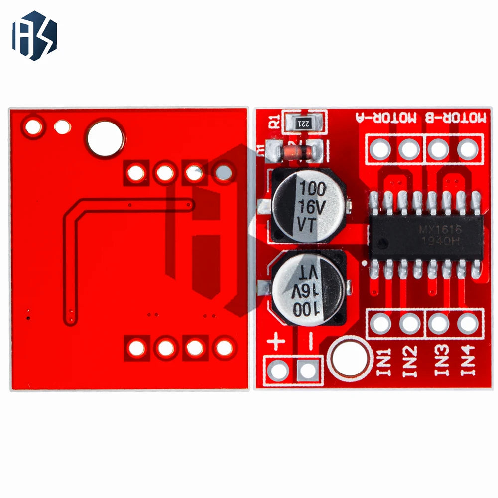 L298N Dual H-Bridge Motor Driver Module – PWM Speed Control, Reversing Function (DC/Stepper Compatible)
