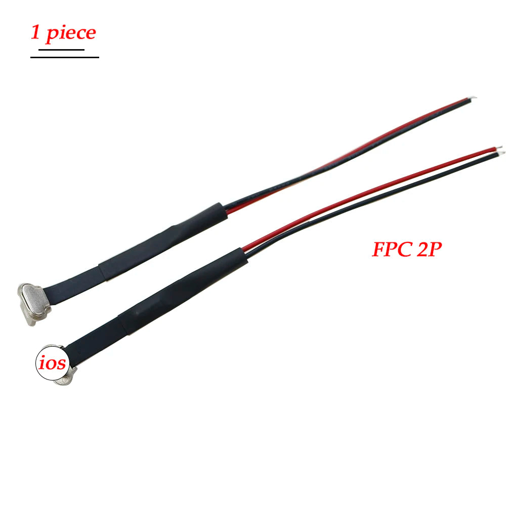 USB C Type-C FPC 2pin 3pin with Resistor R1 Soft Flat Cable Male Charging Cable Fast Charge Charging Wire Extention for Phone