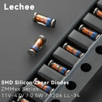 100PCS/lot 0.5W SMD Zener Diodes 1206 LL-34 11V 12V 13V 15V 16V 18V 20V 22V 24V 27V 30V 33V 39V 43V 47V 1/2W