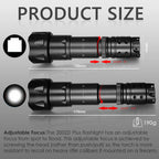 UniqueFire 2002D LED IR 940nm 850nm 810nm Hunting Flashlight Fresnel Lens Zoom Night Vision Dimmer Swtich Torch Max.1000 Meters