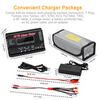 HTRC IMAX B6 V2 Balance Charger  80W Professional Digital Discharger For LiHV LiIon LiFe NiCd NiMH PB Battery RC LiPo Charger