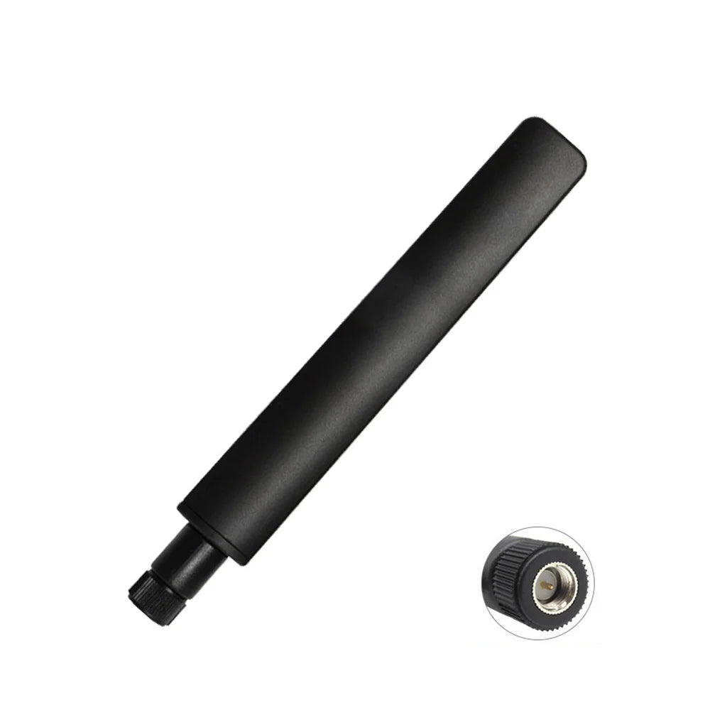 1pcs 600-6000MHz 4G 5G Omni-directional Antenna High Gain 12dBi RP SMA Male for Wireless Network Card Wifi Router Signal Booster