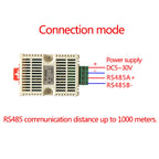 XY-MD02 Temperature and Humidity Transmitter RS485 Serial Communica Temperature Sensors SHT20 Temperature & Humidity Sensor