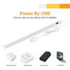 5 V LED Strip USB Desk Lamp Hand Sweep Switch Backlight Motion Sensor Book Table Light Children Study Room Kitchen Cabinet Bulb