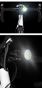 BUCKLOS COB Bike Taillights Headlight USB Rechargeable Bicycle Safety Warning Light MTB LED Front Rear Lantern Cycling Lamp Set