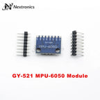 1/3/5/10PCS GY-521 MPU6050 6DOF IMU Module 3 Axis Accelerometer Gyroscope Sensor I2C for Arduino ESP32 Raspberry Pi