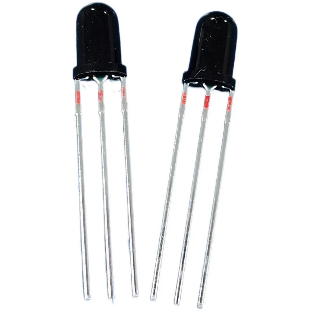 10PCS/Lot Universal IR Infrared Receiver DIP LED VS1838B 1838 VS838 VS1738 HS0038BD HS0038 CHQ0038K Remote Receiver Tube