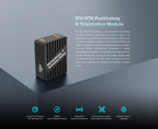 SIYI RTK Positioning and Orientation Module with RM3100 Industrial Magnetic Compass Single-Module Dual-Antenna Orientation
