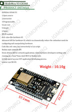 Node MCU Development Kit V3 CH340 NodeMCU + Motor Shield Wifi Esp8266 Esp-12e diy rc toy remote control Lua IoT smart car Esp12e