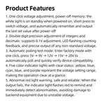 PD QC USB-C Voltage Trigger Module 5–20V Adjustable Voltage Module Supports Integer Decimal Setting Polling Test