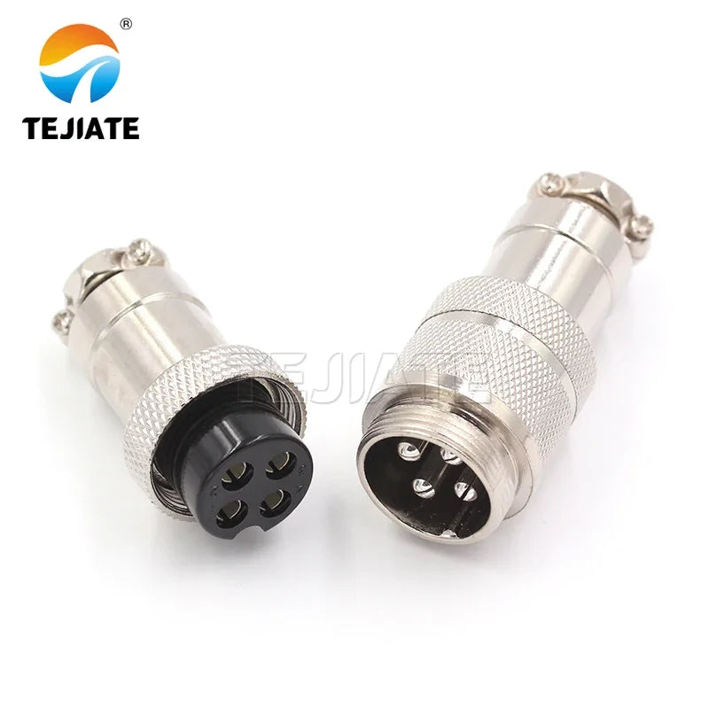 20mm Aviation Plug Connector and Socket GX20 2/3/4/5/6/7/8/9/10/12 core