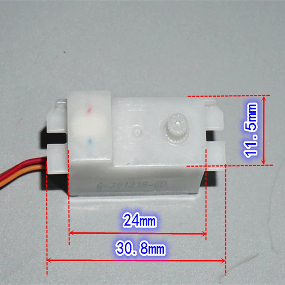 Micro 6g Servo Steering Motor Mini Electric DC 5V Coreless Motor Mini Aeromodel RC Car Boat Model Robot Fixed Wing 90 Degrees
