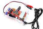 Electronic DIY LM317 Adjustable Voltage Regulated Kit DC Step-down Power Supply Making Parts With Case Soldering Assembly 220V