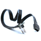 0.1M0.2M0.5M1M mini USB female to micro revolving connector, dash cam adapter cable, T-shaped port to Android navigation extensi
