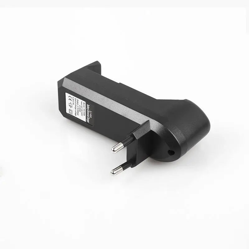EU Socket Universal Charger For 3.7V 18650 26650 16340 14500 Li-ion Rechargeable Battery Single Slot Automatic Charger