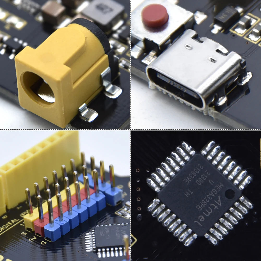 Keyestudio WIFI UNOR3 Development Board ATMEGA16U2/ ATMEGA328P/CP2102 +USB Cable With  Gift Box Compatible With Arduino Uno R3