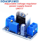 LM317 DC-DC Converter Buck Step Down Circuit Board Module Linear Regulator LM317 Adjustable Voltage Regulator Power Supply