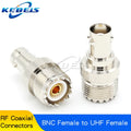 1Pcs BNC to UHF Adapter SO239 PL259 M UHF Male Female To BNC Male Female Connector Q9 BNC To UHF/M RF Coaxial Converter