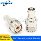 1Pcs BNC to UHF Adapter SO239 PL259 M UHF Male Female To BNC Male Female Connector Q9 BNC To UHF/M RF Coaxial Converter