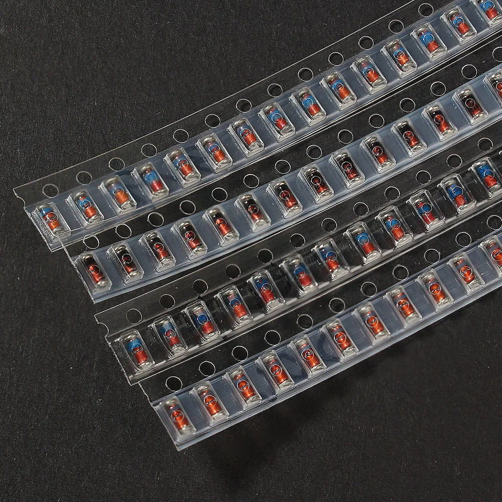 300PCS SMD LL34 Zener Diode Kit 0.5W 2V~39V/3V-24V Diode Combination Set 30 Values 15 Values DIY Electronic 3.3V 3.6V 3.9V 4.3V