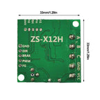 DC6-28V ZS-X12H 0-100W Brushless Motor Speed Controller with Hall BLDC Driver Board Module with Cable Power Supply Accessories