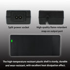 16.8V 3A Li-ion battery charger for 14.4v 14.8v battery 4S 18650 battery pack connector DC5521 gx12 gx16 d-tap xt60 xt90 XLR RCA