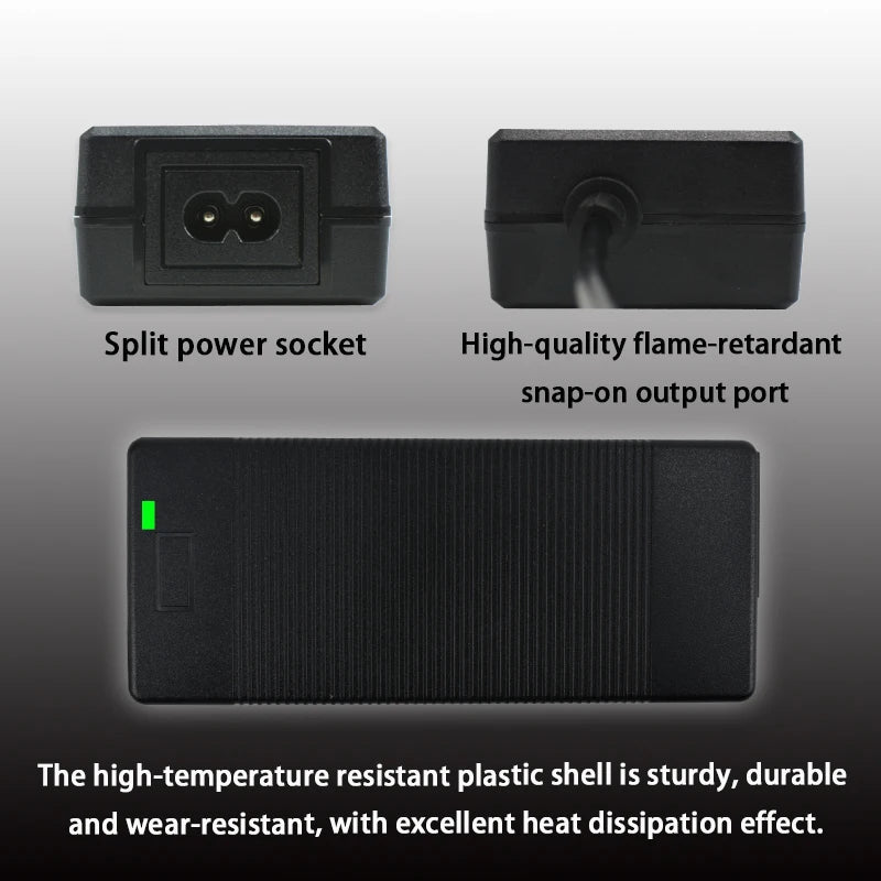 16.8V 3A Li-ion battery charger for 14.4v 14.8v battery 4S 18650 battery pack connector DC5521 gx12 gx16 d-tap xt60 xt90 XLR RCA