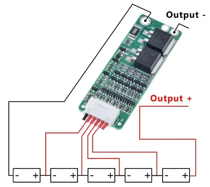 1-10PCS 5S 15A Li-ion Lithium Battery BMS 18650 Charger module Protection Board 18V 21V Cell Protection Circuit charging board