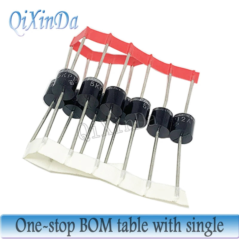 10PCS P-600 TVS Diode 5KP43A 5KP43CA 5KP45A 5KP45CA 5KP48A 5KP48CA 5KP51A 5KP51CA 5KP54A 5KP54CA 5KP58A 5KP58CA 5KP60A 5KP60CA