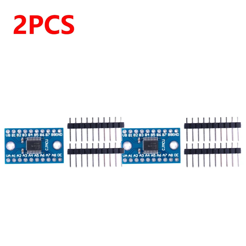 1-10PCS TXS0108E Logic Level Shifter Bi-Directional Module 3.3V 5V 8 Channel Voltage Level Translation Module for Raspberry Pi