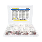 55 Values Ceramic Capacitor Kit 50V 1/1.5/2.2/3.3/4.7/6.8/10/15/22/33/47/68/100/220/330/470 pF nF 102/104/104/ Total 1100 Pcs