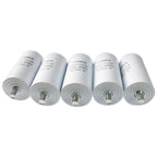 CBB60 Capacitor AC 450V Double Insert Electric Replacement Capacitors 4~60uF with Screw for Air Conditioner Motor Pump Fan ±5%