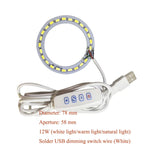 DC5V Dimmable LED Chip 5W-30W Surface Light Source SMD 5730 LED Light Beads DIY Tricolor Adjustable LED Bulb White Warm White