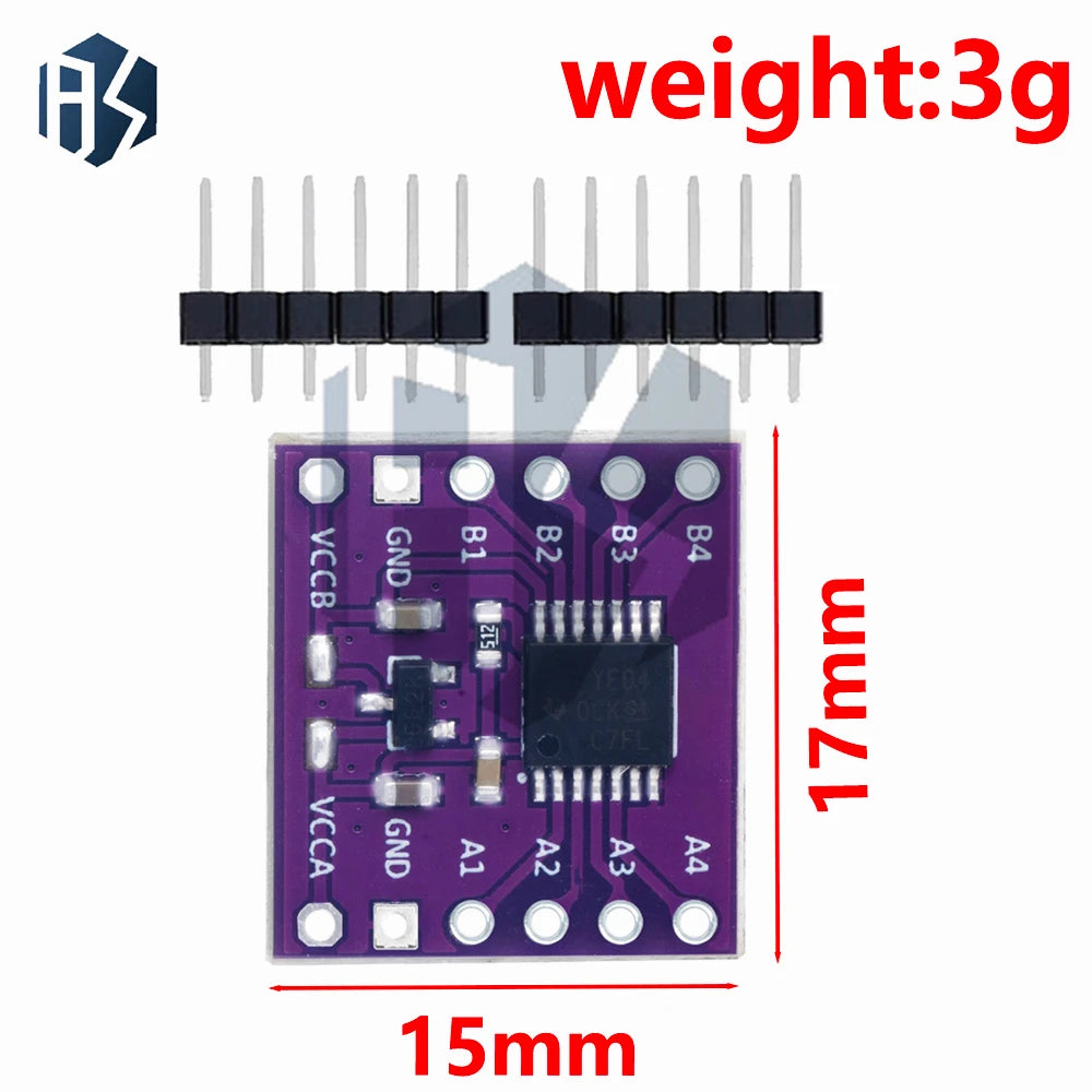 CJMCU‑401 TXB0104 4‑Bit Bidirectional Level Shifter Auto‑Sensing ESD Protection Voltage Translator