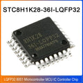 5-20PCS STC8H1K28-36I-LQFP32 STC8H1K28 STC8H1K28-36I LQFP32 STC 8H1K28 Enhanced 1T 8051 Microcontroller MCU IC Controller Chip