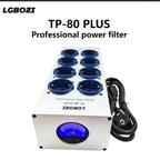 TP80 PLUS HiFi Audio Noise AC Power Filter Conditioner Power Purifier Surge Protection with EU Outlets Power Strip
