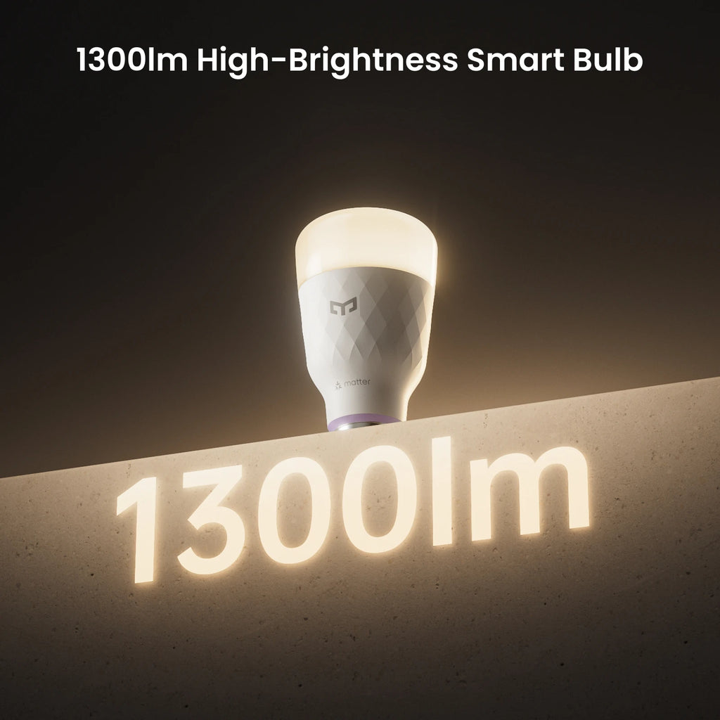 Global Yeelight Smart LED Bulb D1 Color Bluetooth Connection Dimmable E27 Voice Control Compatible With Apple Home Google Alexa