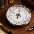 Portable Outdoor Automatic Pressure Gauge High 72mm Precision Weather Barometer Indicator Fishing Weather Station Pressure Gauge