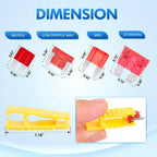 372 PCS Automotive Fuse Combination Kit Standard Mini LP Mini Micro2 Blade Fuse ATO ATC Automotive Truck RV Replacement Fuse