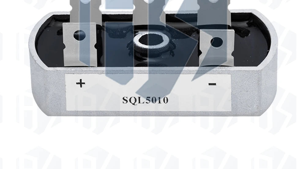 50A 1200V SQL5010 Aluminum Metal Case 3 Phase Diode Bridge Rectifier 50Amp SQL50A Module