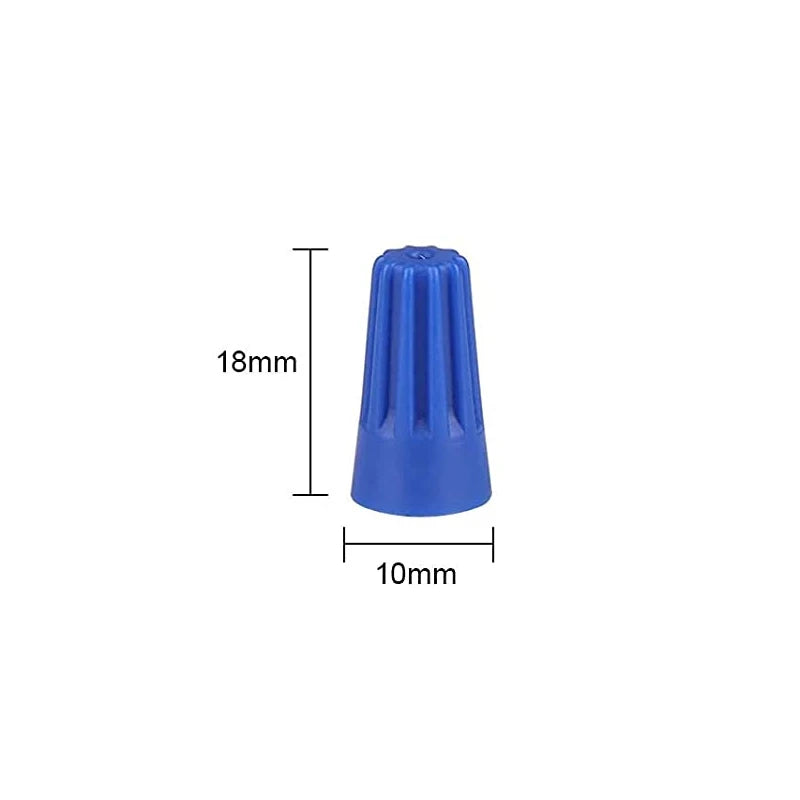 100Pcs~25pcs P1 P2 P3 P6 Colorful Wire Caps Electrical Connectors Screw Terminals With Spring Insert Twist Nuts Caps Connection
