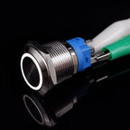 On Off PC Power Metal Waterproof Push Button Switch 12v for Car Ignition Switches Momentary/Latching NC 5V 220V 12 16 19 22 mm