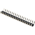 10pcs 2.54mm/2.0mm U Shape Single Row 1x40P Right Angle RA DIP Connector Button Entry Gold Breakable PCB Jumper Male Pin Header