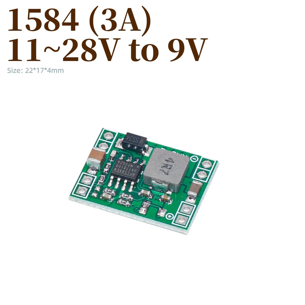 1/5/10pcs LM2596 XL4015 XL4005 MP1584 MINI560 DC-DC Buck Converter 3A Adjustable Step Down Power Module With Digital Display