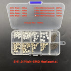 1Box JST SH 1.0MM / JST 1.25mm / PH 2.0mm / XH2.54mm /VH/SM/KF2510 Male Plug Female Socket Housing Crimp Terminal Connector Kit