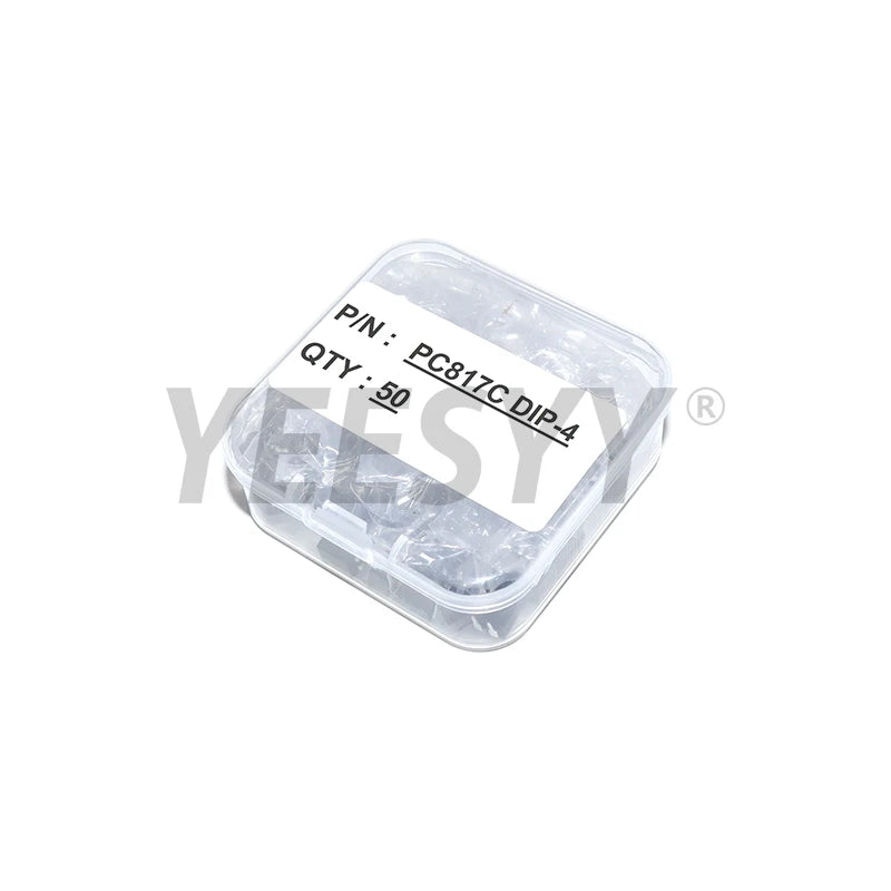 50PCS PC817 PC817C Optocoupler FL817C PS817C DIP4 DIP Opto Coupler New and Original Optical Isolation IC Chip 817C EL817 5v