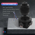 Promotion! Electronic 4-Axis Joystick Potentiometer Button for JH-D400B-M4 10K 4D Controller with Wire for Industrial